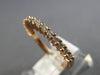 .30CT DIAMOND 14KT ROSE GOLD SEMI ETERNITY SHARED PRONG WEDDING ANNIVERSARY RING