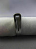 ESTATE .60CT ROUND & PRINCESS DIAMOND 18KT WHITE GOLD RECTANGULAR INVISIBLE RING