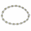 LARGE 32.32CT WHITE & FANCY YELLOW DIAMOND 18KT 2 TONE GOLD 3D ETERNITY NECKLACE