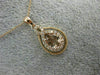 .77CT DIAMOND & AAA OVAL MORGANITE 14KT ROSE GOLD 3D INFINITY TEAR DROP PENDANT