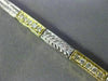 ANTIQUE 1.15CT DIAMOND 14KT WHITE & YELLOW GOLD 3D FILIGREE FUN BRACELET #22381