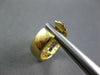 WIDE 1.19CT DIAMOND & AAA SAPPHIRE 18KT YELLOW GOLD 3D HUGGIE HANGING EARRINGS