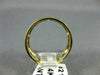 ANTIQUE .35CT DIAMOND 14K WHITE YELLOW GOLD FILIGREE ETERNITY WEDDING RING 21370