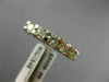 ESTATE 1.93CT DIAMOND 18K WHITE GOLD 3D FIVE STONE DOUBLE SIDED ANNIVERSARY RING