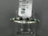 .41CT DIAMOND & AAA SAPPHIRE 14KT WHITE GOLD 3D SEMI ETERNITY ANNIVERSARY RING