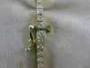 ESTATE 5.00CTW DIAMOND 14KT YELLOW GOLD LINE TENNIS BRACELET F/G VS 3MM #18411