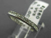 ESTATE 1.0CT ROUND DIAMOND PLATINUM 3D ETERNITY WEDDING ANNIVERSARY RING #20256