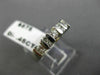 ESTATE .45CT ROUND CUT DIAMOND 14K WHITE GOLD 3D CHANNEL ANNIVERSARY RING #18148