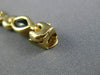 ESTATE 14KT YELLOW GOLD 3D BLACK ONYX MARQUISE HANDCRAFTED LINK LOVE BRACELET