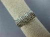 ESTATE 1.16CT DIAMOND WHITE GOLD 3D CLASSIC FUN FLAME RECTANGULAR LOVE RING