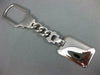 ESTATE LARGE 925 SILVER 3D CLASSIC RECTANGULAR ENGRAVEABLE KEYCHAIN #22929