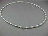ESTATE 14KT WHITE GOLD AAA SOUTH SEA PEARL BY THE YARD ITALIAN NECKLACE #21303