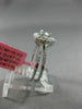 ESTATE .95CT HEART DIAMOND 18KT WHITE GOLD 3D DOUBLE HALO HEART ENGAGEMENT RING