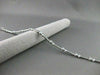 ESTATE 1.53CTW DIAMOND 18KT WHITE GOLD BEZEL LINK TENNIS BRACELET STUNNING #1470