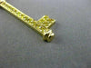 ESTATE LARGE 1.01CT FANCY YELLOW DIAMOND 18KT YELLOW GOLD KEY TO HEART PENDANT