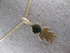 ESTATE 14KT YELLOW GOLD 3D CLASSIC BABY BOY FLAT ENGRAVABLE CHARM PENDANT #27413
