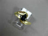 .52CT DIAMOND & AAA SAPPHIRE 14K YELLOW GOLD PEAR SHAPE INFINITY PROMISE RING