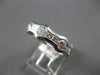 1.12CT DIAMOND 14KT WHITE GOLD 3D CHANNEL SEMI BEZEL WEDDING ANNIVERSARY RING