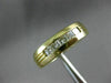 .70CT PRINCESS DIAMOND 14KT YELLOW GOLD 5 STONE INVISIBLE ANNIVERSARY RING #1288