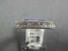 1.15CT DIAMOND 18K WHITE GOLD 3D ROUND & PRINCESS SEMI ETERNITY ANNIVERSARY RING