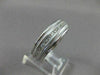 ESTATE WIDE 1.20CT DIAMOND 14K WHITE GOLD MILGRAIN ETERNITY RING DAZZLING #20383