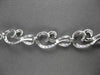 ESTATE WIDE 1.25CT DIAMOND 18KT WHITE GOLD 3D MUSICAL NOTE BRACELET AMAZING!!