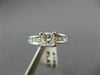 ESTATE .80CT PRINCESS DIAMOND PLATINUM 3D PRINCESS LUCIDA ENGAGEMENT RING #19815