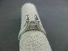 ESTATE .46CT DIAMOND 3D PRONG 18KT WHITE GOLD SEMI MOUNT ENGAGEMENT RING #187