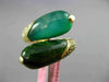 LARGE .60CT WHITE & CHOCOLATE FANCY DIAMOND & CHALCEDONY 14K YELLOW GOLD 3D RING