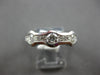 1.12CT DIAMOND 14KT WHITE GOLD 3D CHANNEL SEMI BEZEL WEDDING ANNIVERSARY RING
