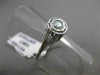 ANTIQUE .35CT OLD MINE DIAMOND 18KT WHITE GOLD FILIGREE ENGAGEMENT RING #21350