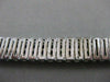ESTATE WIDE 6.72CTW DIAMOND SAPPHIRE 14KT YLW GOLD LINE STACKING BRACELET #20926