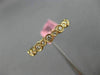 ESTATE .45CT ROUND DIAMOND 18KT ROSE GOLD 3D FILIGREE MILGRAIN ETERNITY RING 2mm