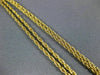 ESTATE 14KT YELLOW GOLD 3D CLASSIC ROPE CHAIN #26099