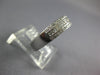ESTATE LEVIAN .70CT DIAMOND 18KT WHITE GOLD 3D ROUND & BAGUETTE ANNIVERSARY RING