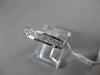 ESTATE .75CT DIAMOND 14KT WHITE GOLD PRINCESS CUT CHANNEL ANNIVERSARY RING