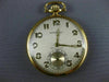 ANTIQUE LARGE TIFFANY & CO. SWITZERLAND 18KT YELLOW GOLD 3D POCKET WATCH #26596