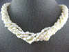 ESTATE AAA PEARLS 14KT YELLOW GOLD MULTI STRAND FILIGREE CLASSIC NECKLACE #25365