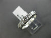 ESTATE WIDE 1.0CT DIAMOND 14K WHITE GOLD CLASSIC WEDDING ANNIVERSARY RING #22079