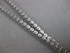 4.32CT DIAMOND 14KT WHITE GOLD BY THE YARD SEMI ETERNITY 2 ROW LARIAT NECKLACE