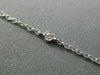 ESTATE .95CT DIAMOND & EMERALD 18KT 2 TONE GOLD HALO LARIAT BY THE YARD NECKLACE