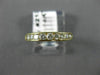 ESTATE .40CT DIAMOND 14K YELLOW GOLD 3D CHANNEL WEDDING ANNIVERSARY RING #21315