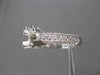 ESTATE .70CT DIAMOND 14K WHITE GOLD 3D FILIGREE SEMI MOUNT ENGAGEMENT RING 19360