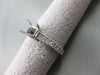 ESTATE ROUND DIAMOND 14K GOLD RING FILIGREE ENGAGEMENT RING MOUNT SETTING #21095