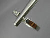 ESTATE .80CT DIAMOND 14KT WHITE GOLD CLASSIC CHANNEL HOOP HUGGIE EARRINGS #17583