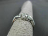 ESTATE 1.0CT DIAMOND 14KT WHITE GOLD 3D INFINITY ENGAGEMENT RING AGL CERTIFIED