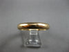 ESTATE 18K ROSE GOLD 3D CLASSIC SOLID 4MM MEN'S WEDDDING ANNIVERSARY RING #27848
