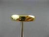 ESTATE 14KT YELLOW GOLD 3D CLASSIC PLAIN WEDDING ANNIVERSARY 4MM RING BAND
