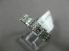 ESTATE 1.13CT ROUND & BAGUETTE DIAMOND 18KT WHITE GOLD WEDDING ANNIVERSARY RING