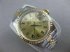 MINT ROLEX OYSTER PERPETUAL DATE 2 TONE 18K GOLD SS LADIES WATCH BOX 26M #21584